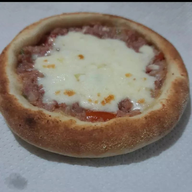 Carne com Mussarela