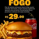 COMBO 2 HAMBURGUER + BATATA FRITA