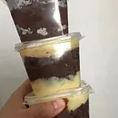 Bolo de pote   de bem casado