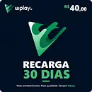 Recarga Wplay 30 dias 
